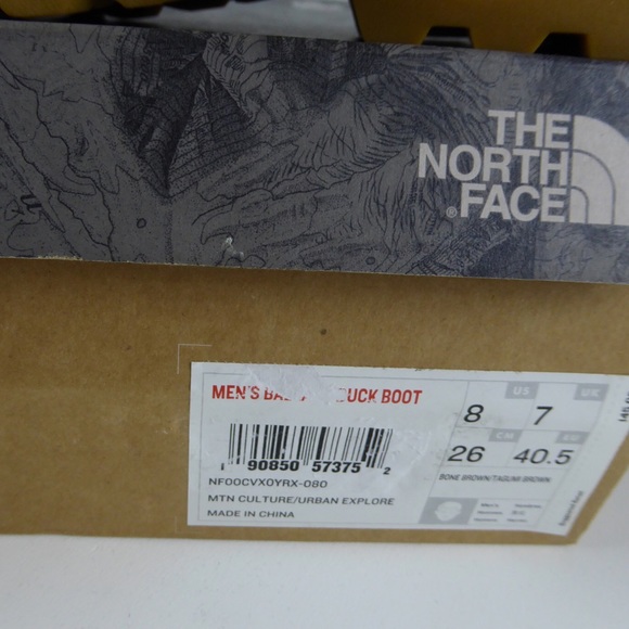 North Face Ballard Duck Boot Waterproof Leather main image 5